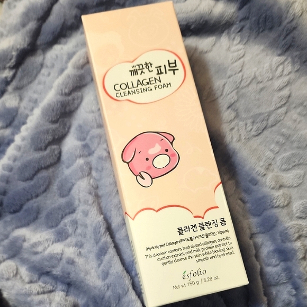 Pink Collagen Cleansing Foam